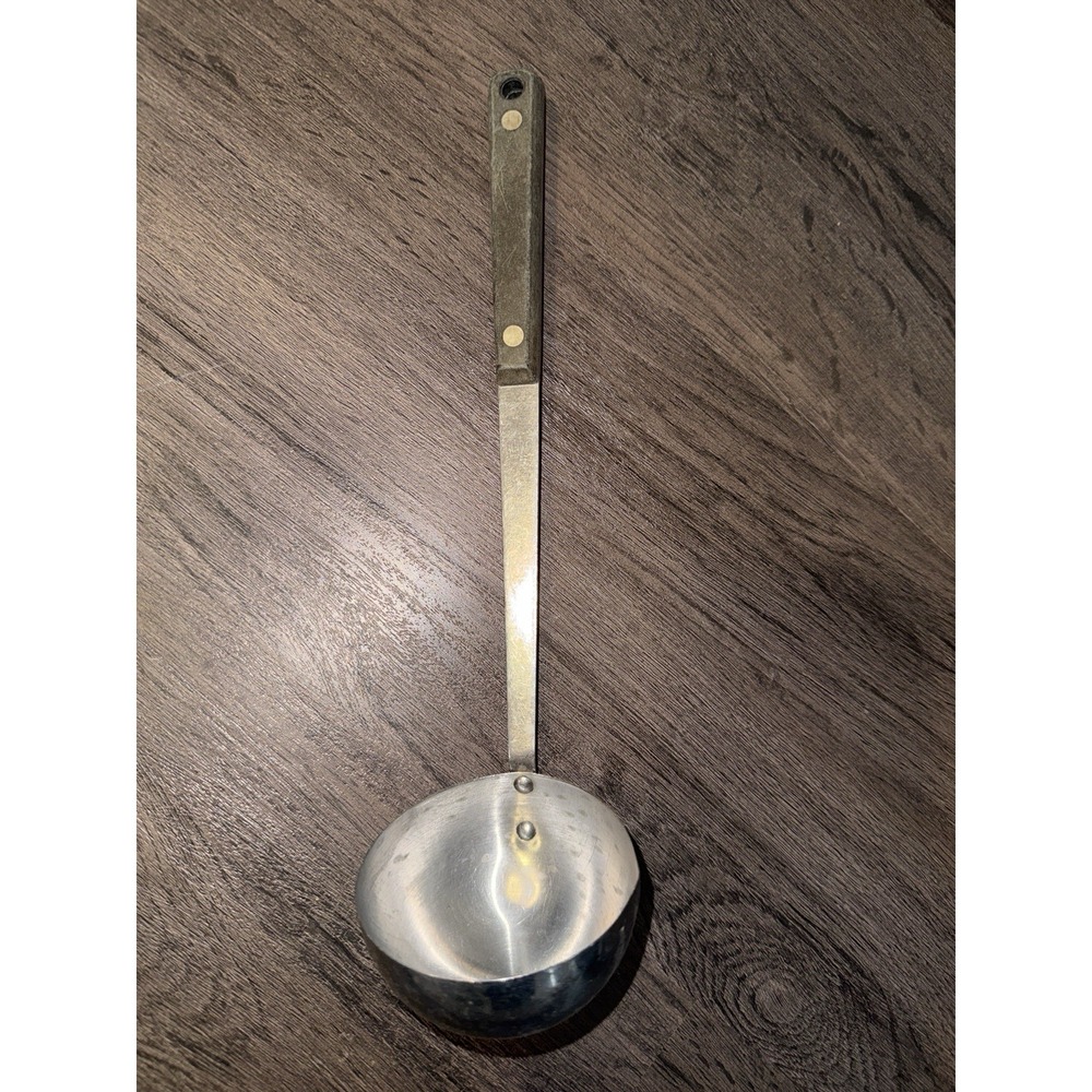 Vintage Flint Arrowhead Stainless Vanadium Ladle, Made In USA